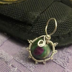 Ruby in Fuchite “Sun”